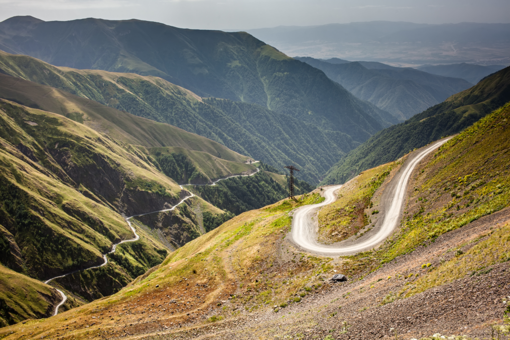 Tusheti mountains