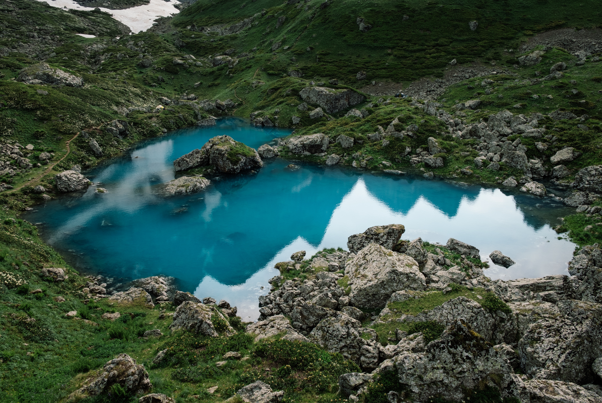 Pshav-Khevsureti National Park Abudelauri Lake