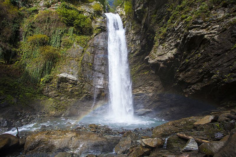 National Parks in Georgia Ninoskhevi_waterfall